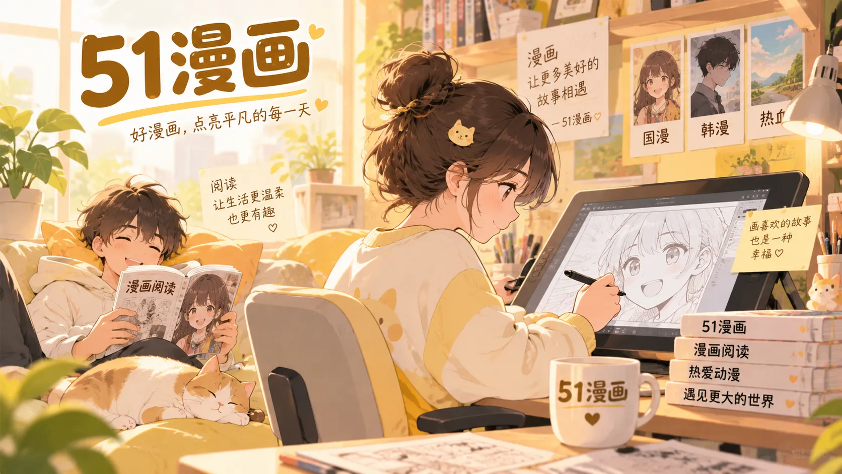 周野漫画创作公开场景